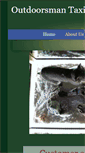 Mobile Screenshot of outdoorsmantaxidermy.com